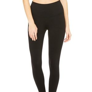 ALO Yoga black High-waisted Airbrush Legging